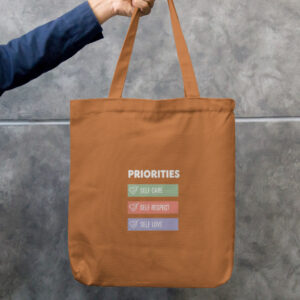 Priorities - Tote Bag Zipper